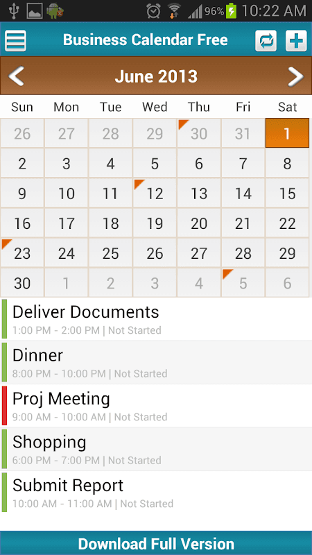Business Calendar - Event Todo screenshot 5