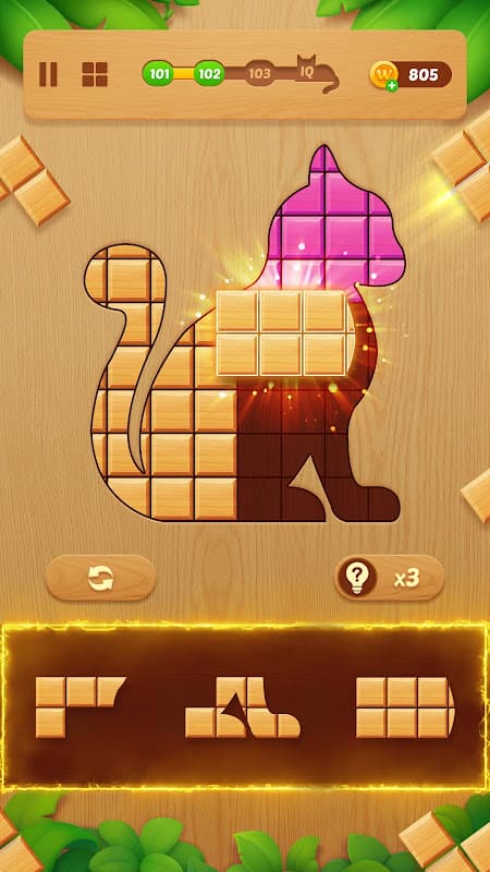 Block Crush: Wood Block Puzzle screenshot 3
