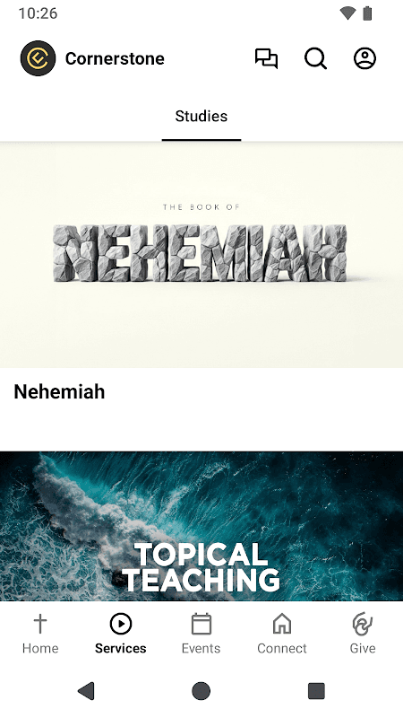 Cornerstone Church NJ screenshot 2