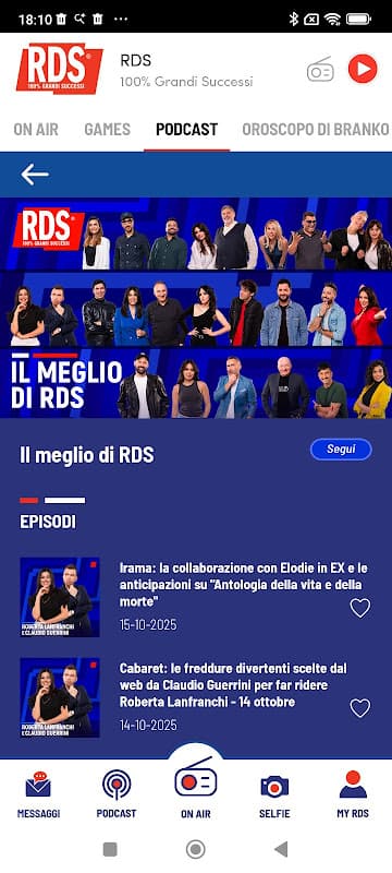 RDS 100% Grandi Successi screenshot 2