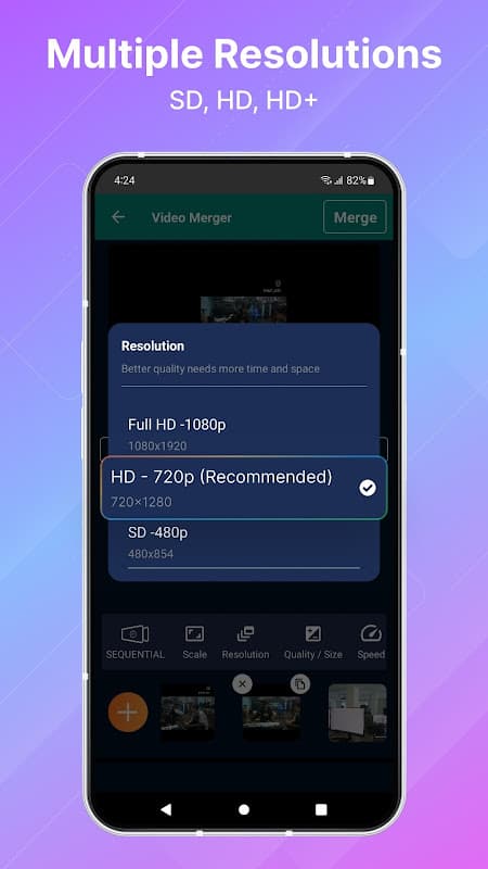 Video Merger, Joiner, Collage screenshot 4