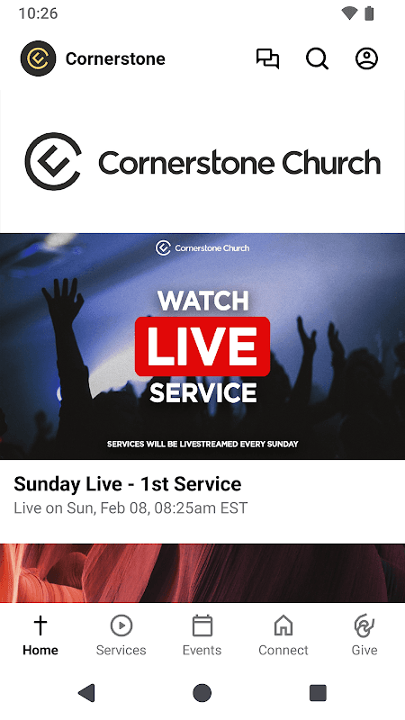 Cornerstone Church NJ screenshot 1