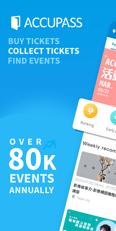 Accupass - Events around you screenshot 1