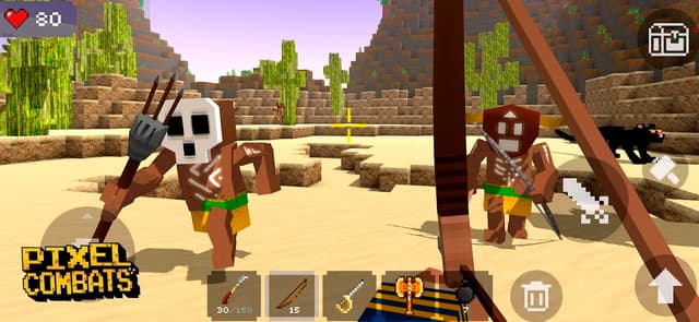 Pixel Combats: Blocky Craft 3D screenshot 2