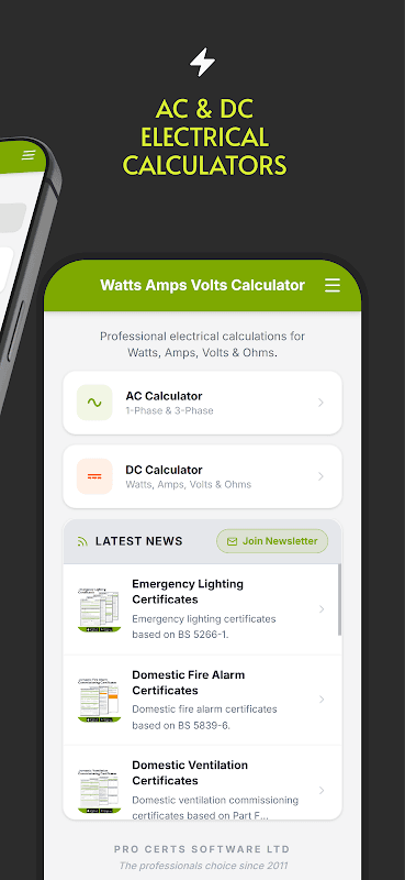 Watts Amps Volts Calculator screenshot 2