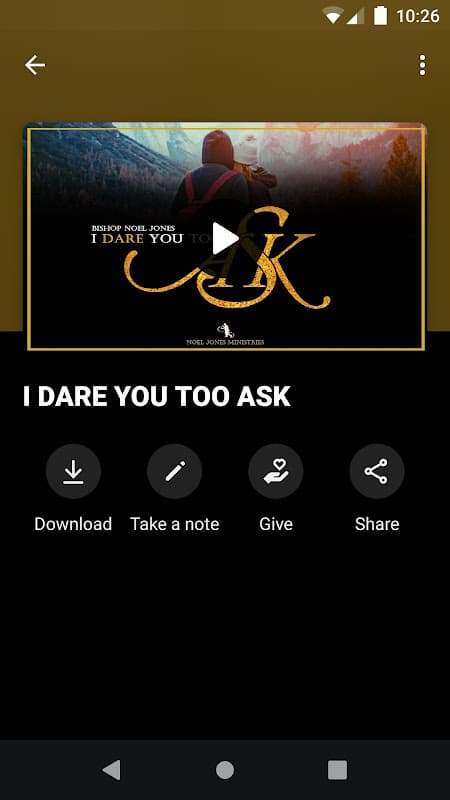 Noel Jones Ministries / C.O.R. screenshot 3