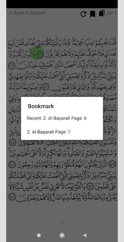Lembaran Alquran Offline screenshot 2