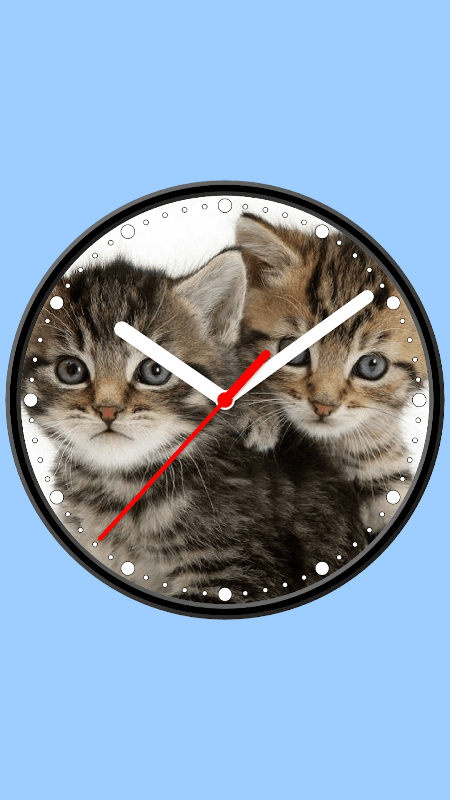 Photo Analog Clock Live Wallpaper-7 screenshot 4