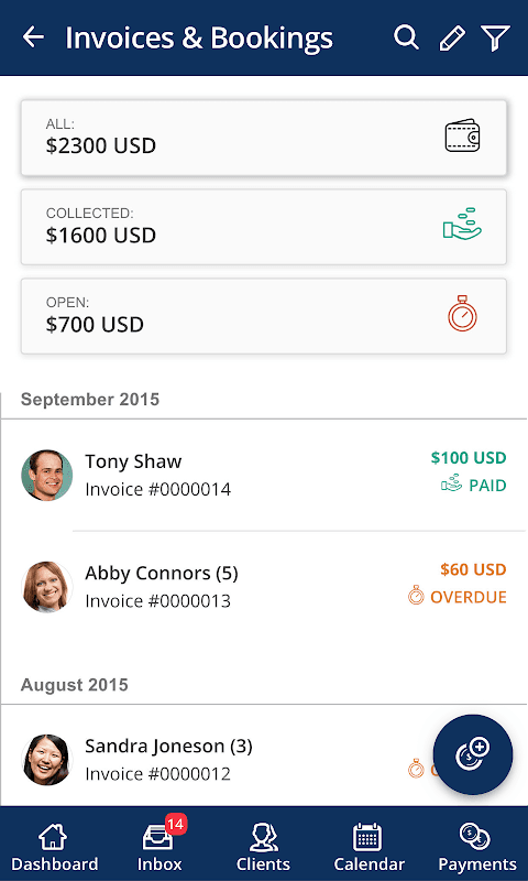 vcita CRM for Mobile screenshot 5