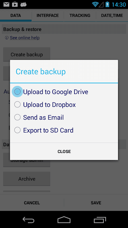DynamicG Google Drive Plugin screenshot 1