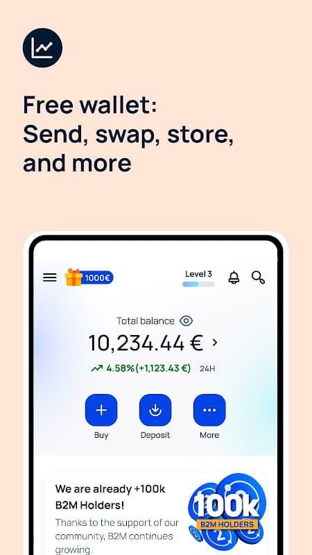 Bit2Me - Buy and Sell Cryptocurrencies screenshot 3