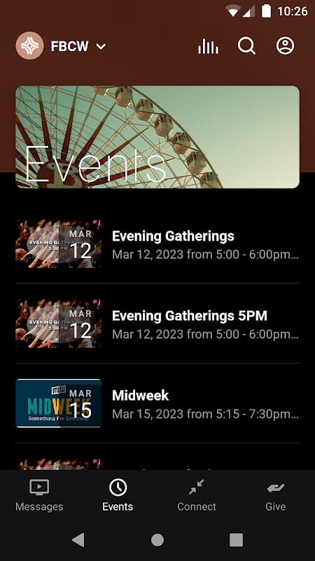 FBC Woodville screenshot 2