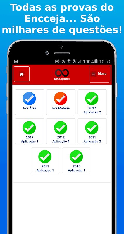 Prepara: Encceja Simulado 2026 screenshot 3