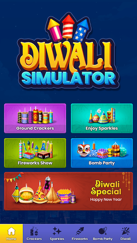 Diwali Simulator Crackers 2025 screenshot 1