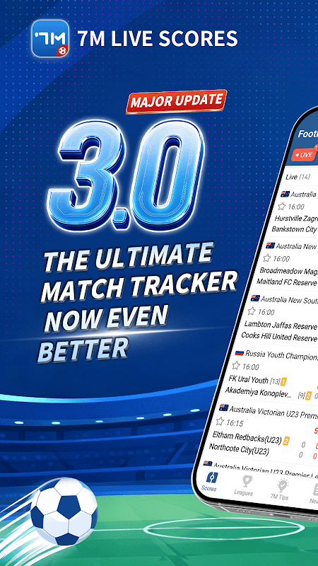 7M Live Scores Pro - News&Data screenshot 1