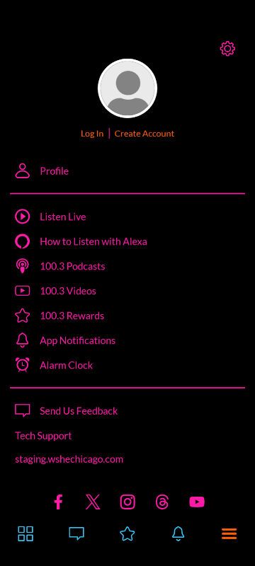 Throwback 100.3 screenshot 2