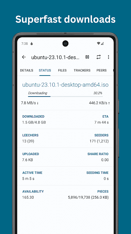Flud - Torrent Downloader screenshot 2
