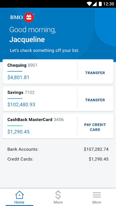 BMO Canada screenshot 1