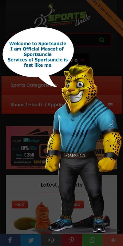 Sportsuncle - Sports Shopping screenshot 1