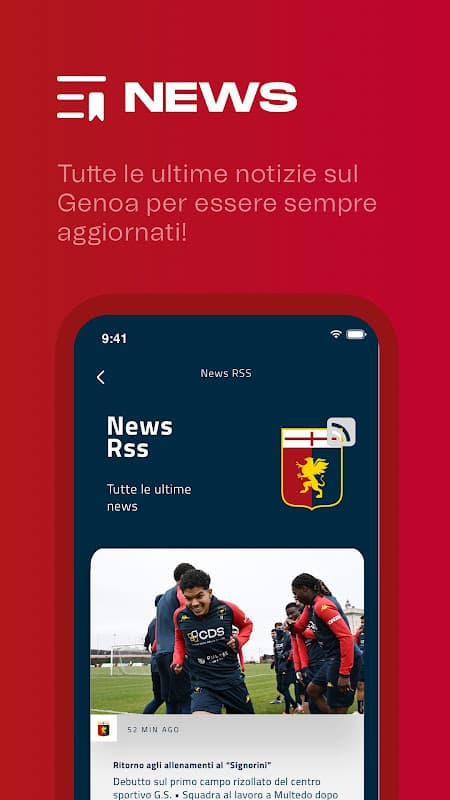 Genoa App Ufficiale screenshot 3