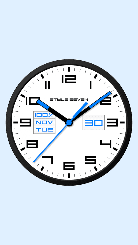 Square Clock Android-7 screenshot 4