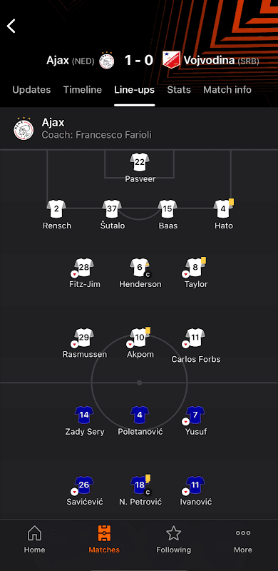 UEFA Europa League screenshot 4