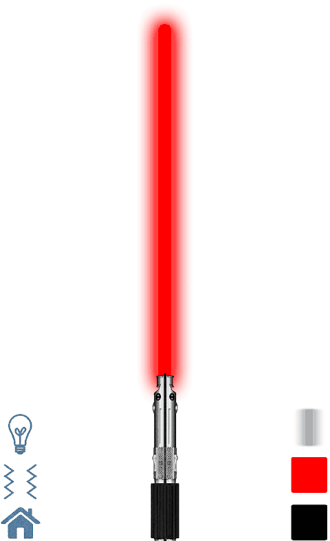 Laser saber simulator screenshot 1