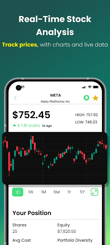 StockSim Market Simulator screenshot 2