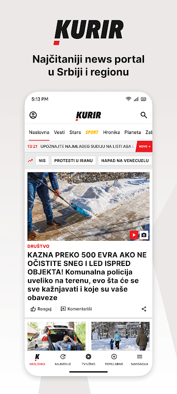 Kurir screenshot 1