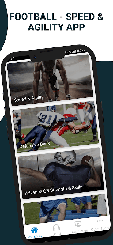 Football - Speed & Agility screenshot 1