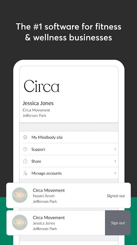 MINDBODY Business screenshot 1