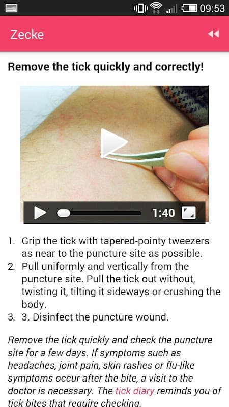 Tick screenshot 2