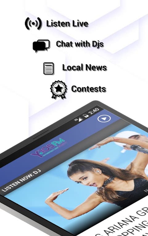 Y-105FM (KYBA) screenshot 4