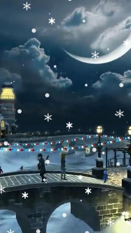 Winter Village Live Wallpaper screenshot 5