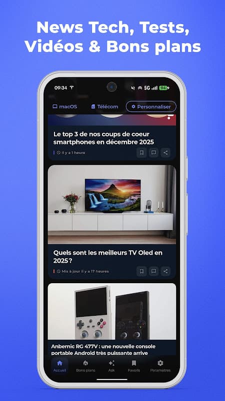 FrAndroid screenshot 1