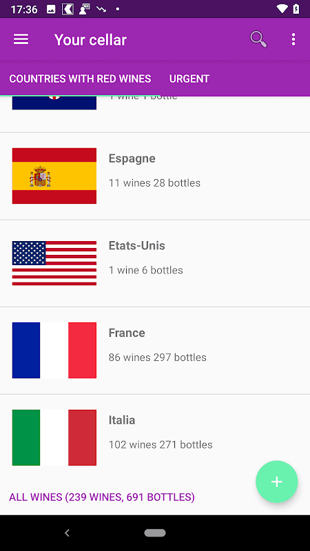 Your Cellar screenshot 2