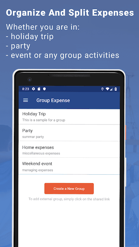Group Xpense - track & split screenshot 1
