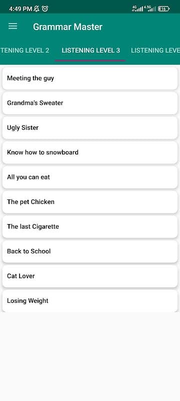 Grammar Master screenshot 4