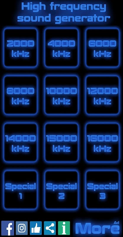 High frequency sound simulator screenshot 4