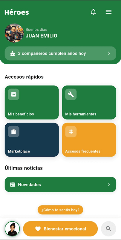 Héroes Fundación Paraguaya screenshot 3