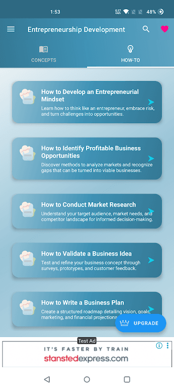 Entrepreneurship Development screenshot 2