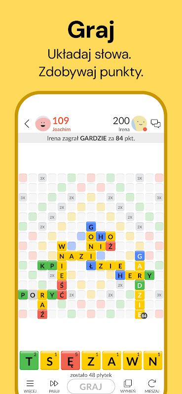 Literaki - Polish Word Game screenshot 1