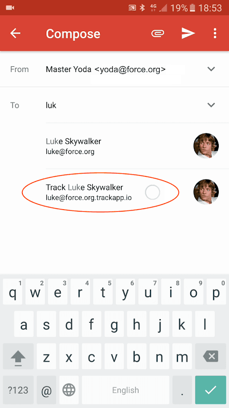 Track - Email Tracking screenshot 1