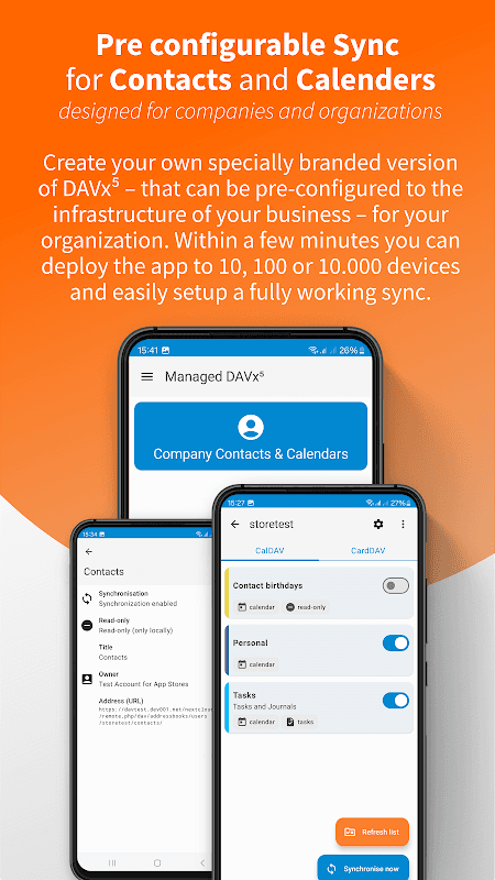 Managed DAVx⁵ for Enterprise screenshot 1