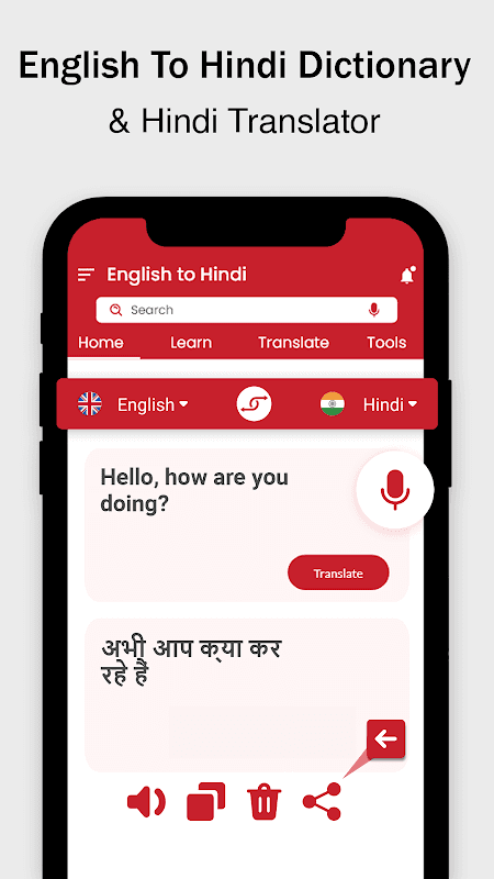 English to Hindi Dictionary & Hindi Translator screenshot 2