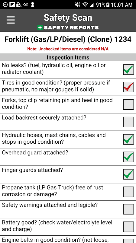 SafetyReports by Align - Scan screenshot 4