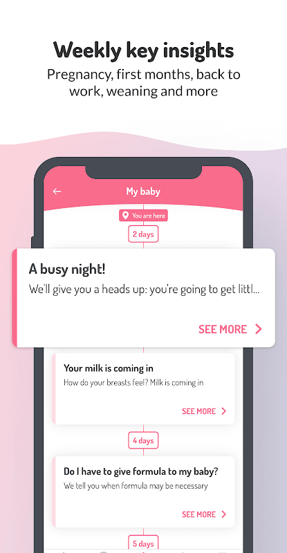 LactApp: Breastfeeding expert screenshot 3
