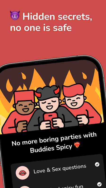 Buddies Spicy: Wild party screenshot 1