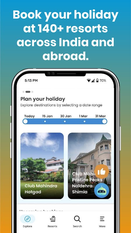 Club Mahindra screenshot 1