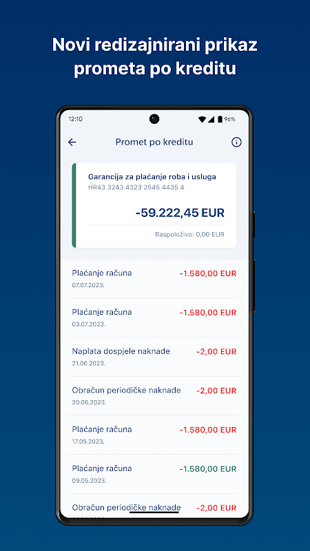 Erste mBanking screenshot 4
